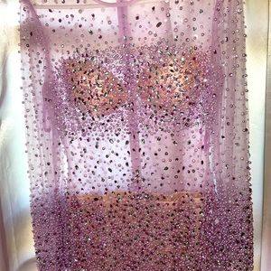 Embellished Lilac dress